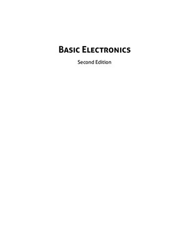 Basic Electrical Engineering