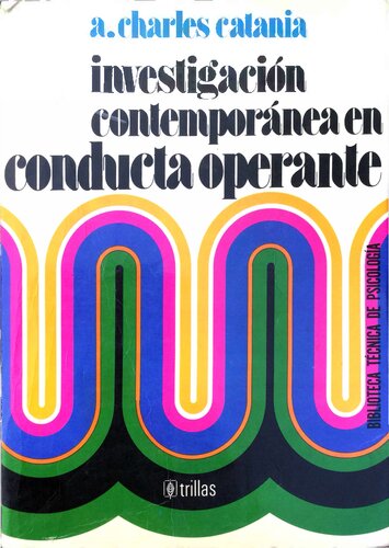 Investigación contemporánea en conducta operante