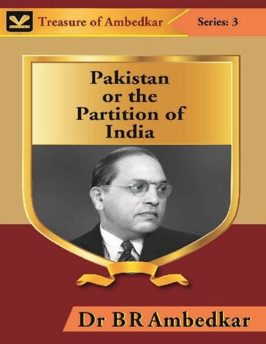 Pakistan or the Partition of India