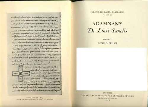 Adamnan’s De locis sanctis