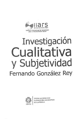 Investigación cualitativa y subjetividad