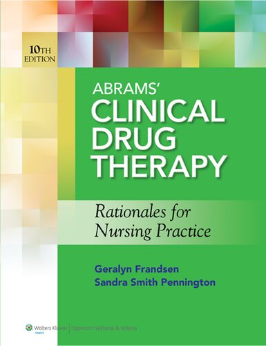 Abrams' clinical drug therapy : rationales for nursing practice