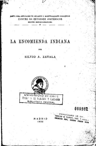 La encomienda indiana