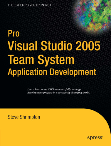 Pro Visual Studio 2005 Team System Application Development