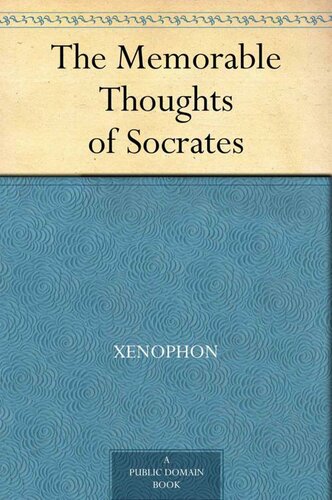 The Memorable Thoughts of Socrates