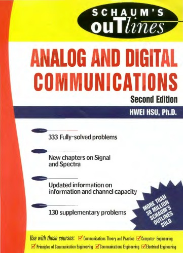 Analog and Digital Communications (Schaum’s Outlines)