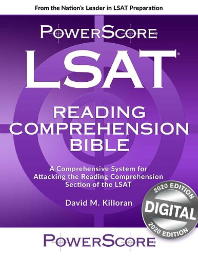 Powerscore: LSAT reading Comprehension