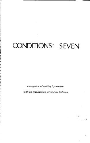 Conditions Magazine: Issue 7