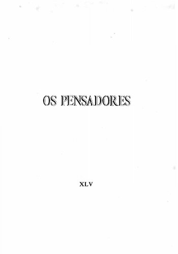 Os Pensadores 45