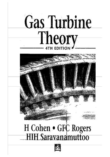 Gas Turbine Theory