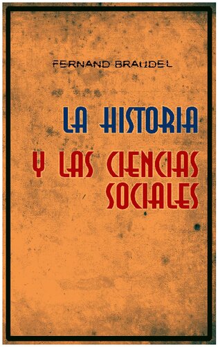 La Historia y las ciencias sociales