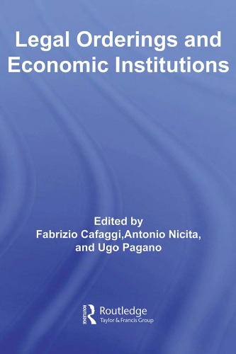 Legal Orderings and Economic Institutions