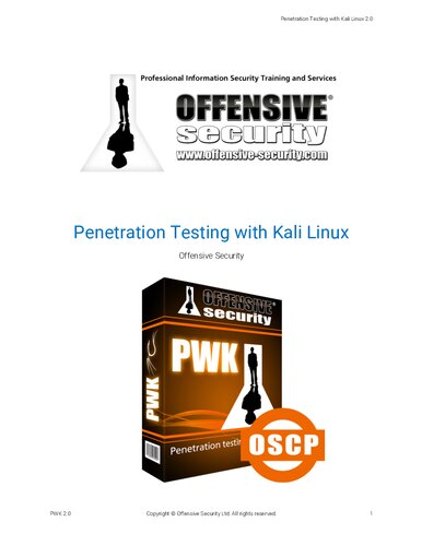 Penetration Testing with Kali Linux (OSCP)