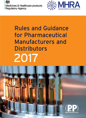 Rules and Guidance for Pharmaceutical Manufacturers and Distributors