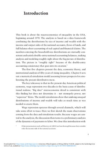 Macroeconomic Inequality from Reagan to Trump: Market Power, Wage Repression, Asset Price Inflation, and Industrial Decline