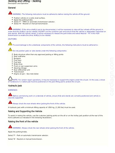 Land Rover Discovery Sport L550 workshop manual