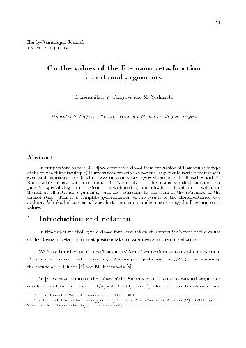 On the values of the Riemann zeta-function at rational arguments