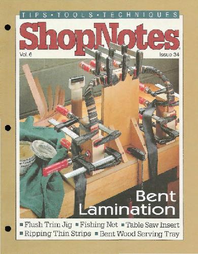 Woodworking Shopnotes 034 - Bent Lamination