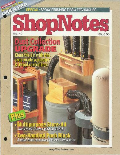 Woodworking Shopnotes 055 - Dust Collection Upgrade