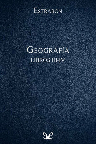 Geografía Libros III-IV