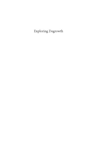 Exploring Degrowth: A Critical Guide