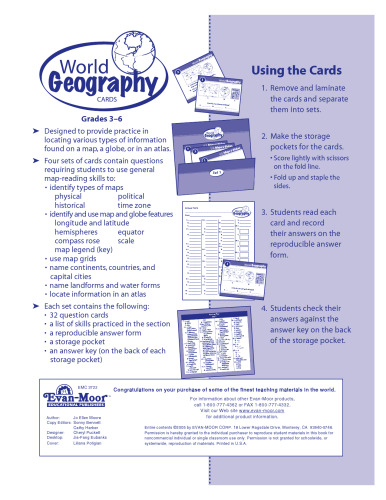 World Geography Cards