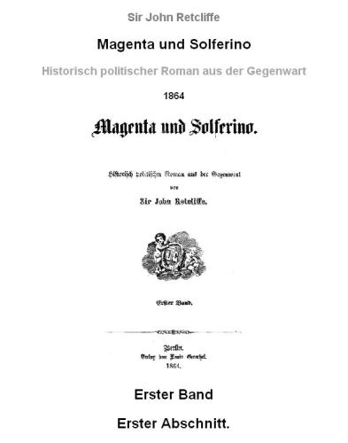 Magenta und Solferino: Band 1