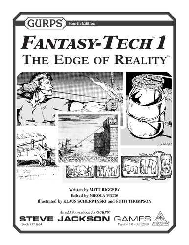 GURPS Fantasy-Tech 1 The Edge of Reality