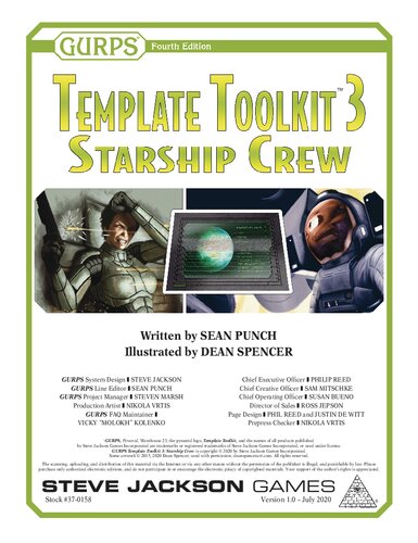 GURPS 4th edition. Template Toolkit 3. Starship Crew