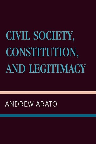 Civil Society, Constitution, and Legitimacy