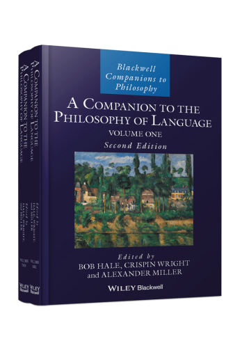 A Companion to the Philosophy of Language