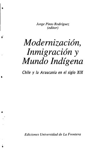 Modernización, inmigración y mundo indígena: Chile y la Araucanía en el siglo XIX