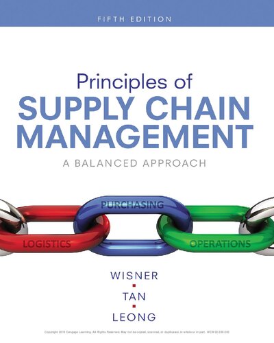 Principles of Supply Chain Management: A Balanced Approach 5th Edition