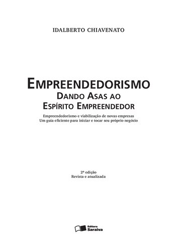 Empreendedorismo: Dando Asas ao Espírito Empreendedor