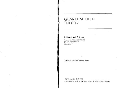 Quantum field theory