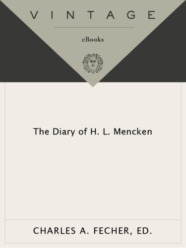 The diary of H.L. Mencken