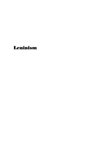 Leninism