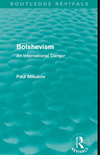 Bolshevism: an International Danger