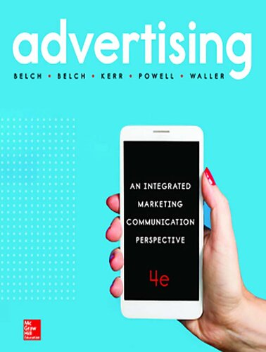 ADVERTISING : an integrated marketing communication perspective.