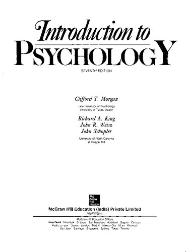 Introduction to Psychology