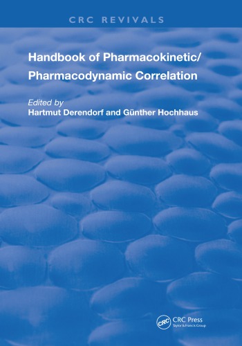 Handbook of Pharmacokinetic/Pharmacodynamic Correlation