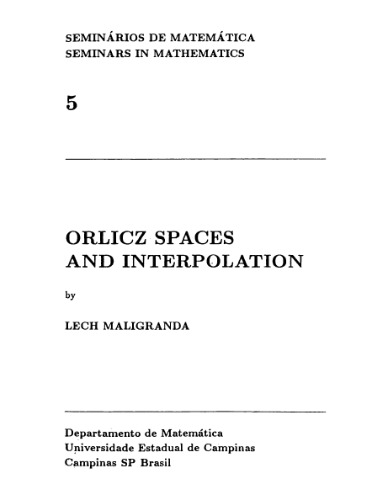 Orlicz spaces and interpolation