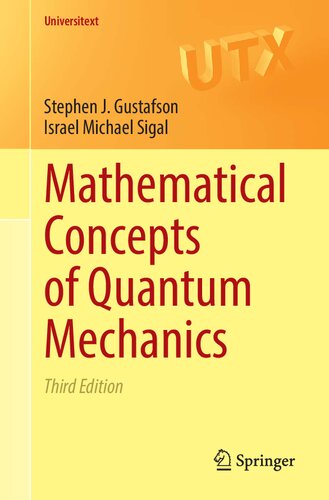 Mathematical Concepts of Quantum Mechanics