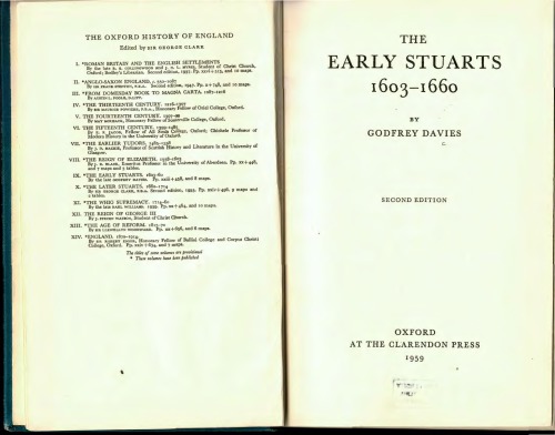 The Early Stuarts 1603-1660