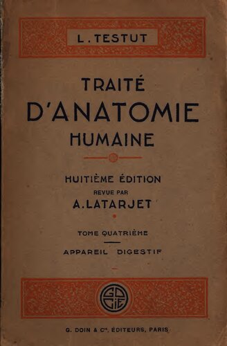 Traite d'anatomie humaine