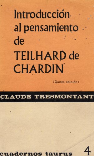 Introducción al pensamiento de Teilhard de Chardin