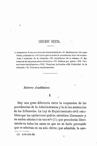 Tratado completo de lo contencioso-administrativo o sea Lecciones dadas sobre los principios generales, legislación, jurisprudencia y procedimiento de estas materias en la Academia Matritense de jurisprudencia y legislación durante el curso de 1873 a 1874. -  Madrid : Nicolás González, 1875