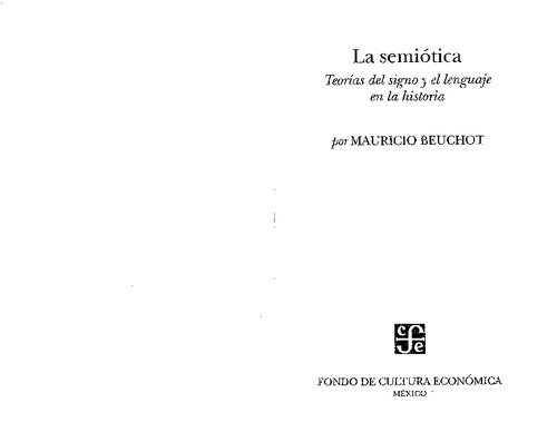 La Semiotica