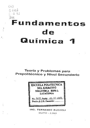 Fundamentos De Quimica 1