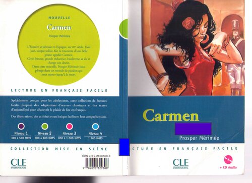 Carmen - Niveau 2 - Lecture Mise en scène